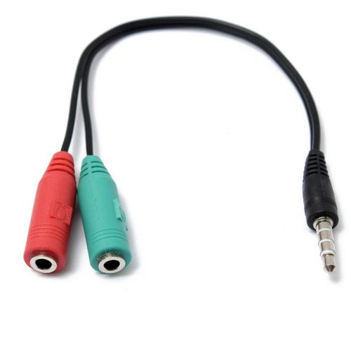 Asonic 3.5 mm audio/mikrofon razdjelnik slika 1