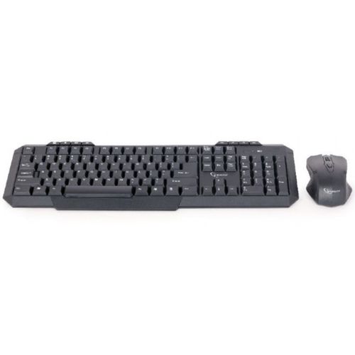 KBS-WM-02 Gembird Gejmerska tastatura US + bezicni mis USB slika 5