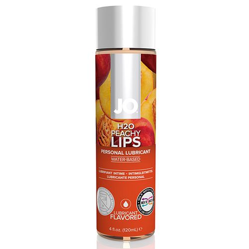 Lubrikant System JO H2O - Peach, 120 ml slika 1