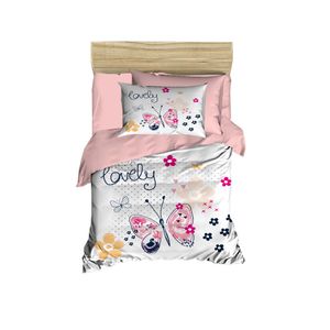 Set posteljine za bebe PH130 Pink White