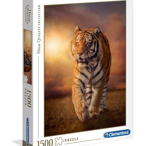 Clementoni Puzzle 1500 Hqc Tiger slika 1