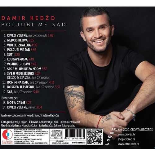 Damir Kedžo - Poljubi Me Sad slika 2