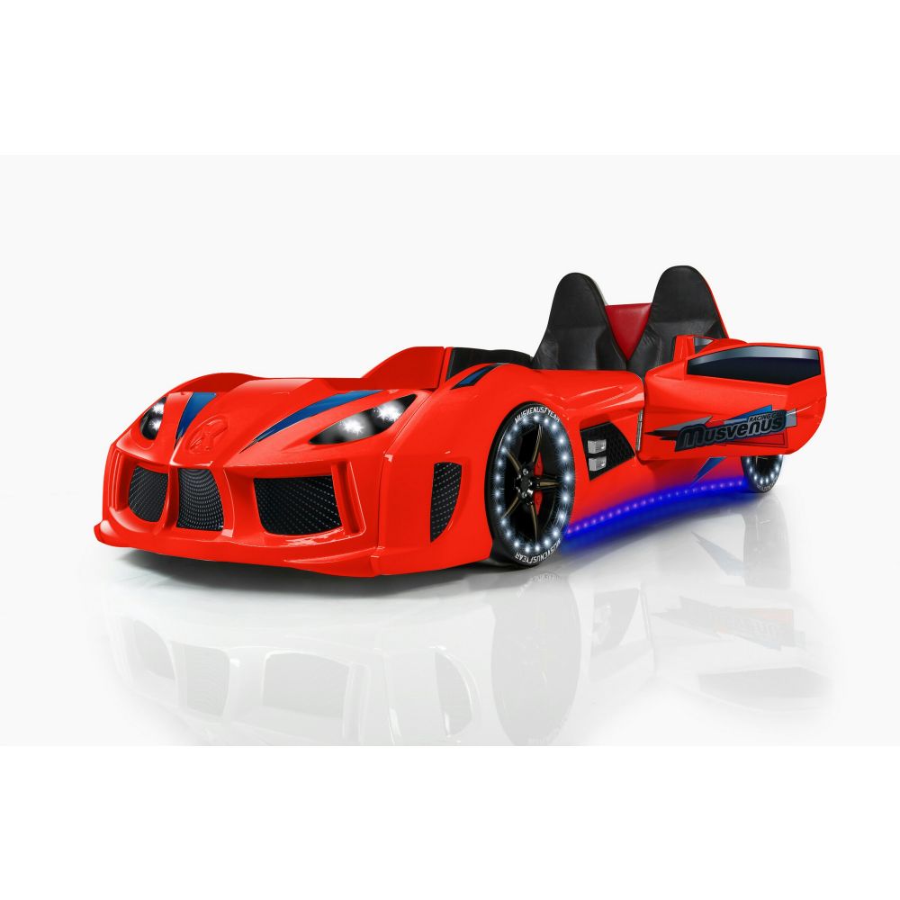 Mnv3 - Crveni Višenamjenski Krevet za Automobil slika 16