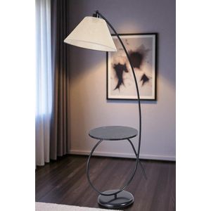 Opviq Podna lampa 439, krem, crna