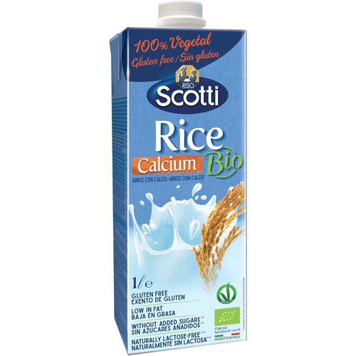 RISO SCOTTI Chiccolat calcium Bio rižin  napitak obogaćen kalcijem 1000ml slika 1