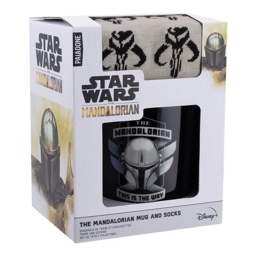 The Mandalorian Mug And Socks slika 1