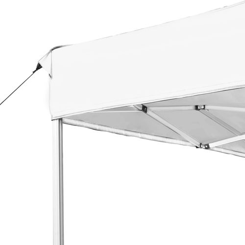 Profesionalni sklopivi šator za zabave 4,5 x 3 m bijeli slika 5
