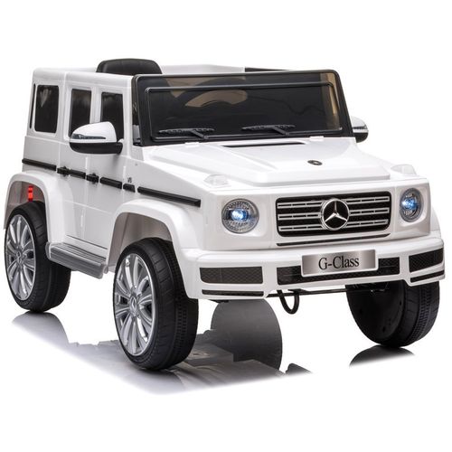 Licencirani Mercedes G500 bijeli - auto na akumulator slika 1