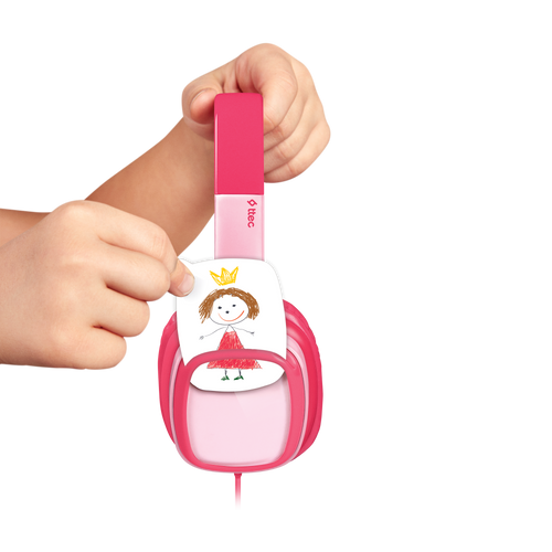 Ttec Slušalice SoundBuddy  Kids On-Ear Wired Headphones,Pink slika 2