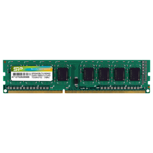 RAM DDR3 SiliconPower 4GB 1600 SP004GBLTU160N02 slika 1