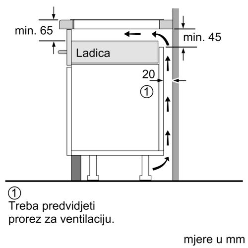 Bosch indukcijske stakloker. ploče PXV831HC1E slika 9