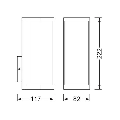 Dekorativna fasadna lampa TUBULAR E27 slika 5