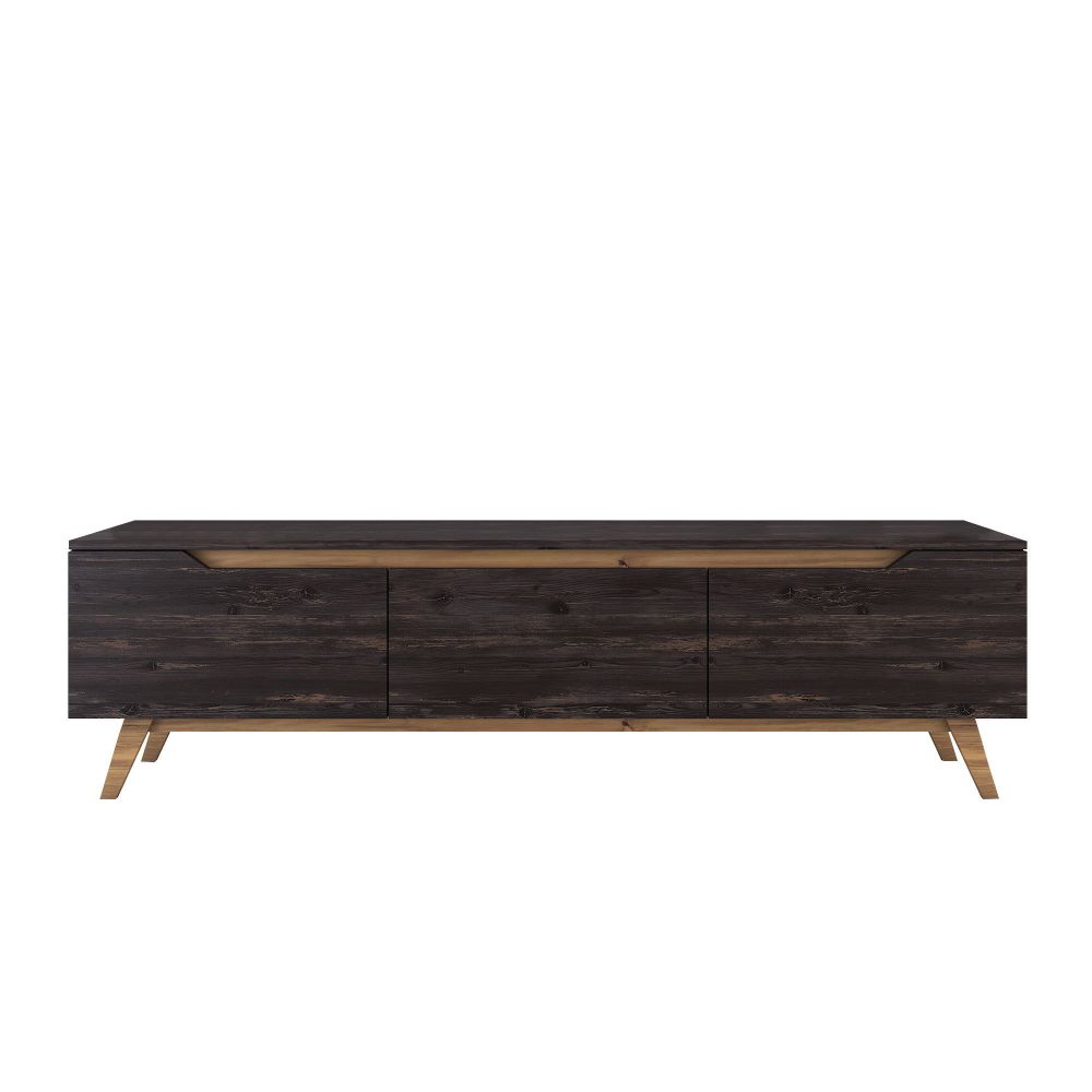 TV Stalak D1-1009 u Crnom Orahovom Dizajnu slika 5