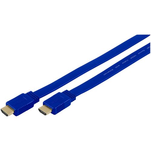 ZED electronic HDMI kabl, pljosnati, 1.5 met, ver. 2.0, 3D, Ethernet - HDMI-FLT/1,5 slika 2