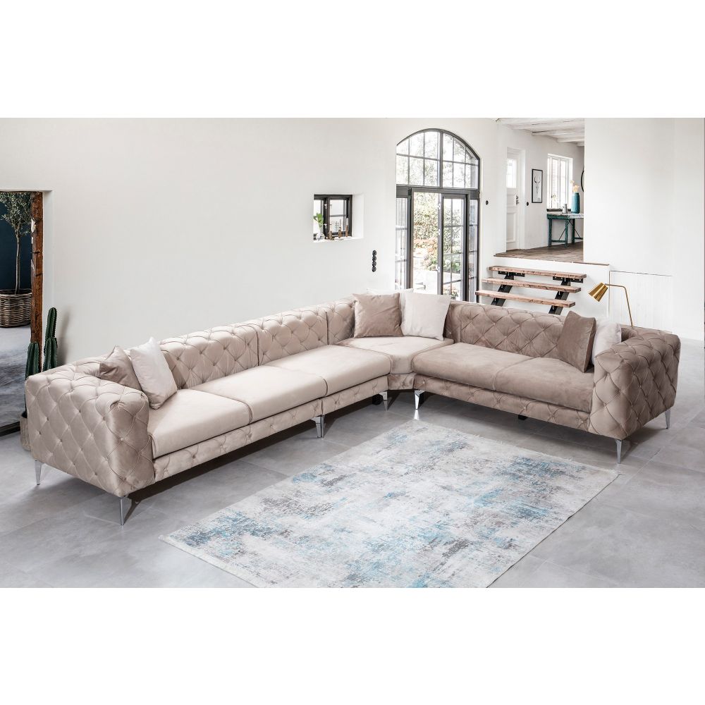 Como Kutna Sofa Desna - Bež slika 2