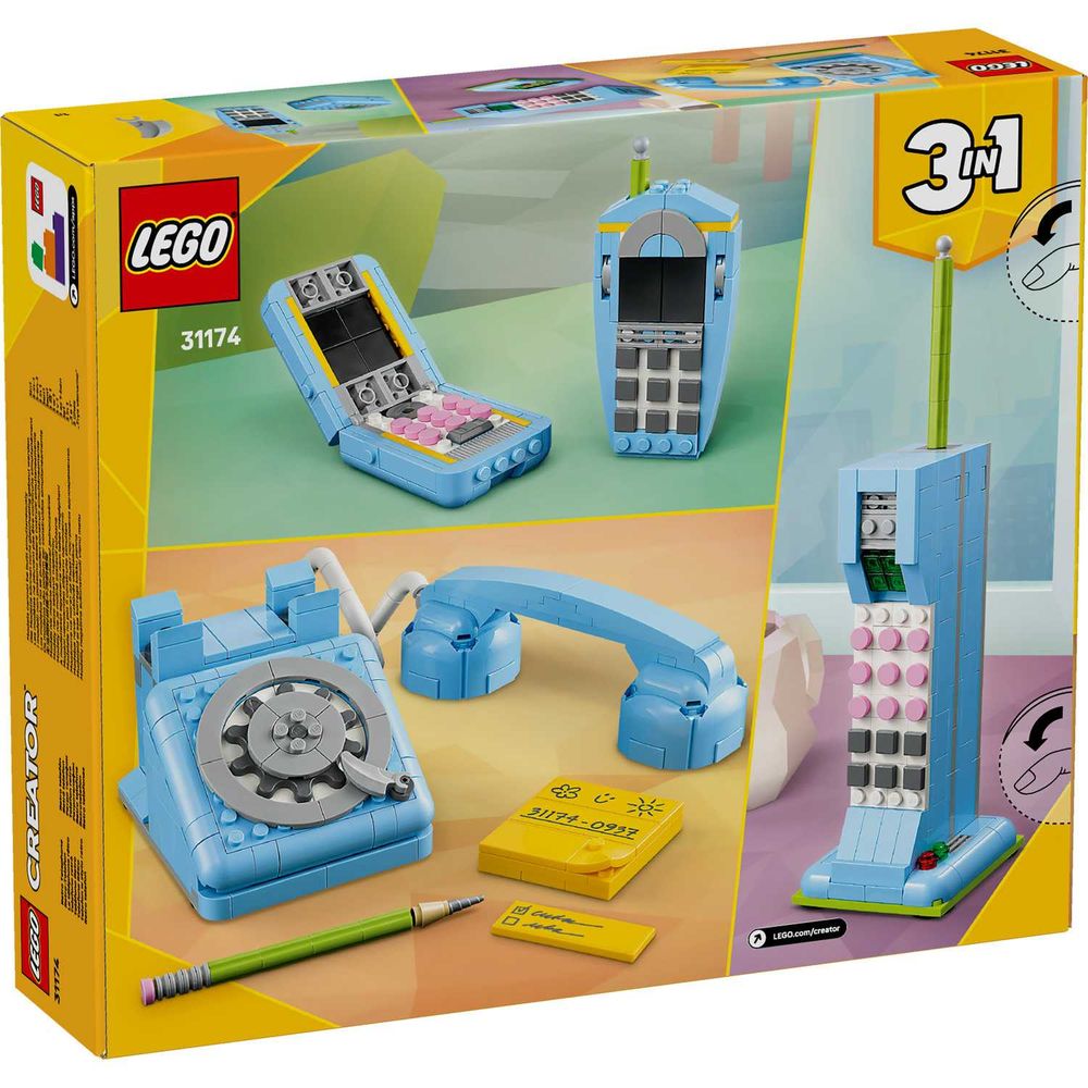 LEGO 31174 Retro Telephone slika 10