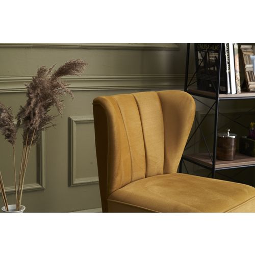 Layla - Gold Gold Wing Chair slika 2