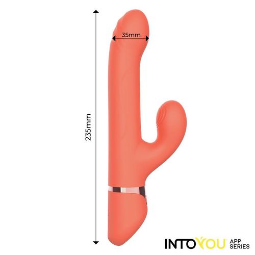 Intoyou Mindy rabbit vibrator s up&amp;down perlama, pulsiranjem slika 12