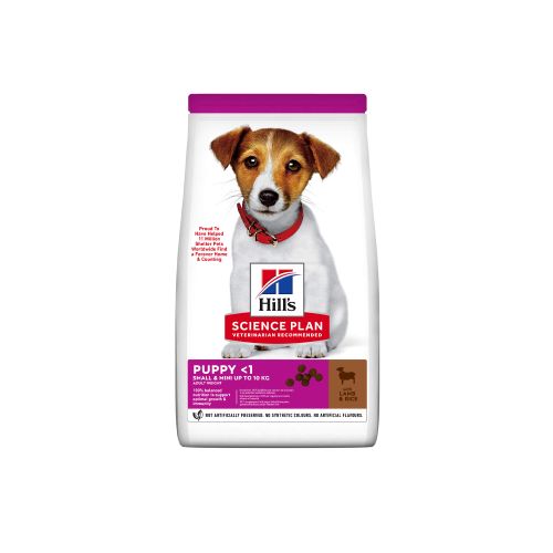 Hill's Science Plan Small & Mini Puppy Hrana s Jagnjetinom i Pirinčem, 1,5 kg slika 1