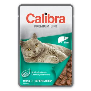 Calibra Cat Sterilised Kesica Džigerica, hrana za mačke 100g