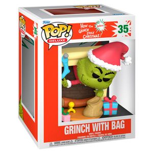 POP figure Deluxe The Grinch with Bag