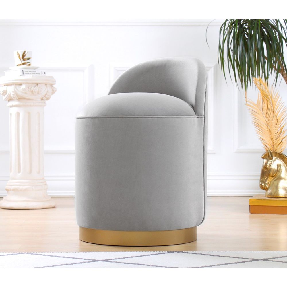 Dover - Svijetlo Sivi Pouf slika 1