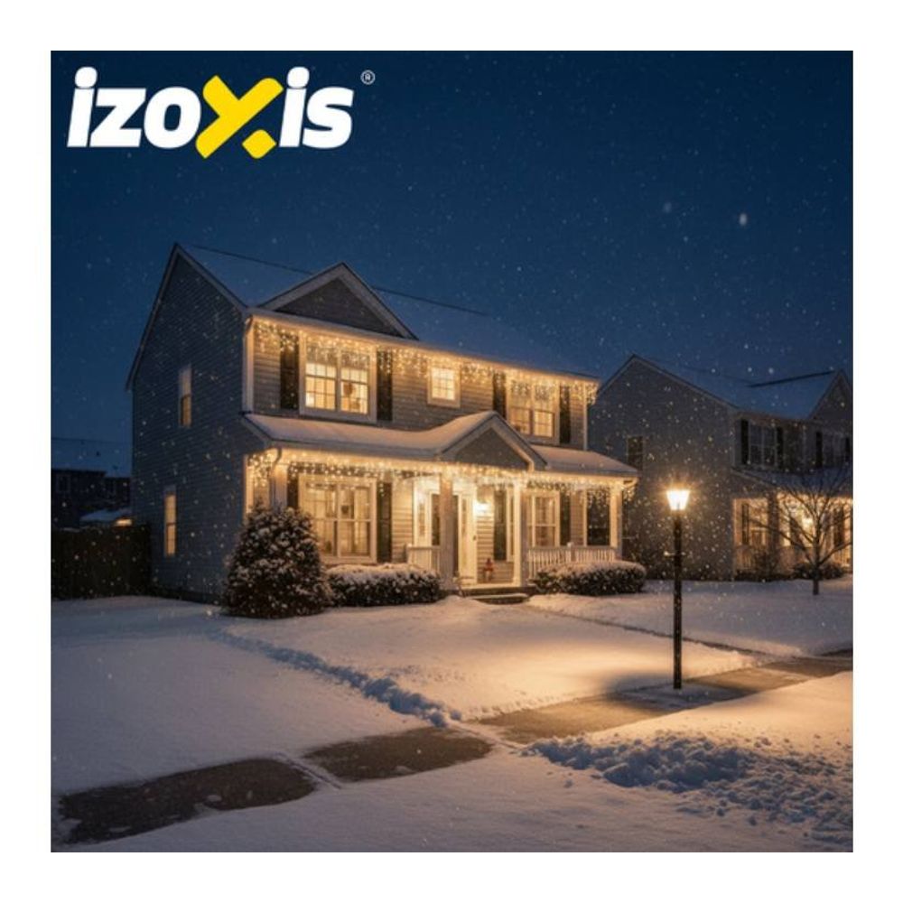 Izoxis 300 LED vanjska božićna svjetla – 15 m toplo bijela slika 4