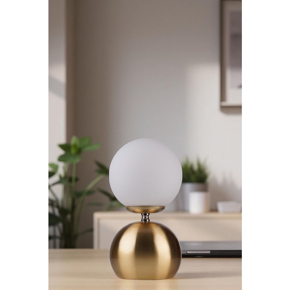 Lampa za sto 8904-1 u bijelom zlatu slika 2
