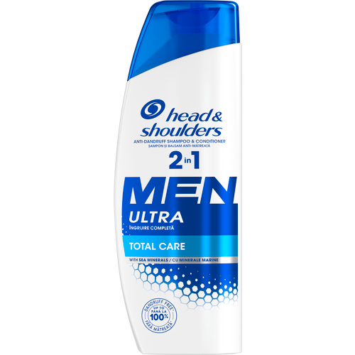 Head&Shoulders  šampon za kosu Total Care Men 2u1 330ml slika 1