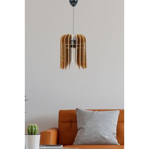 211-LK Walnut Chandelier