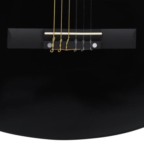 Klasična gitara za početnike i djecu s torbom crna 1/2 34 " slika 41