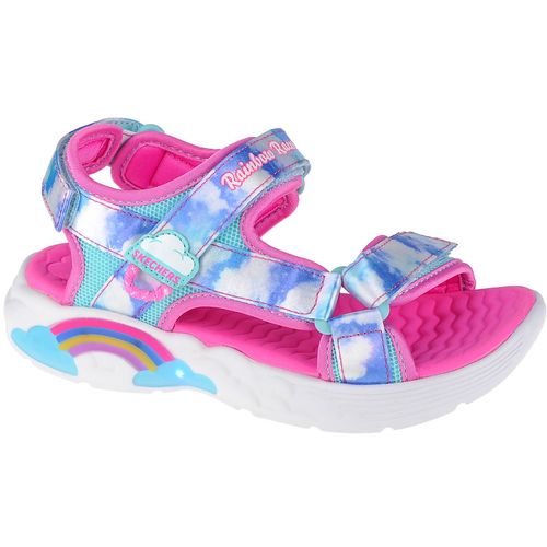 Skechers Summer Sky dječje sandale sa svjetlom 302975l-blu slika 1