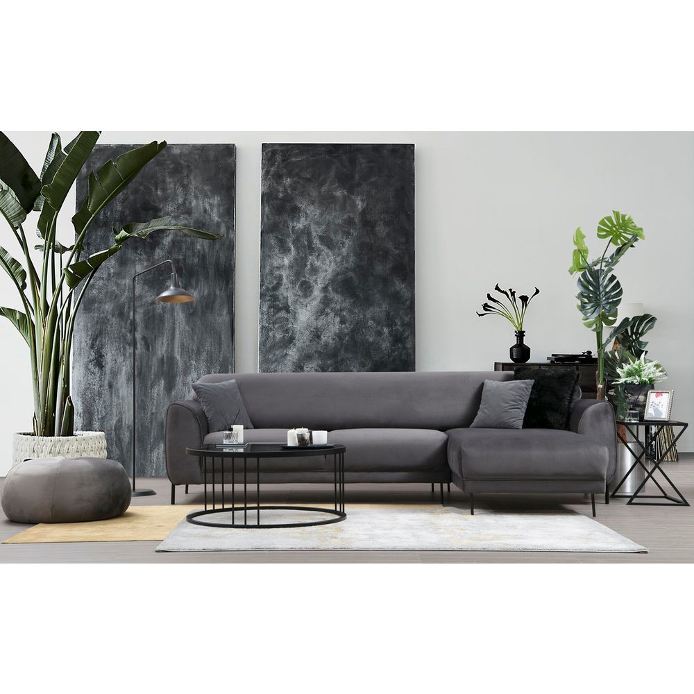 Kutna Sofa na Razvlačenje - Anthracite (L3-Chl) slika 2