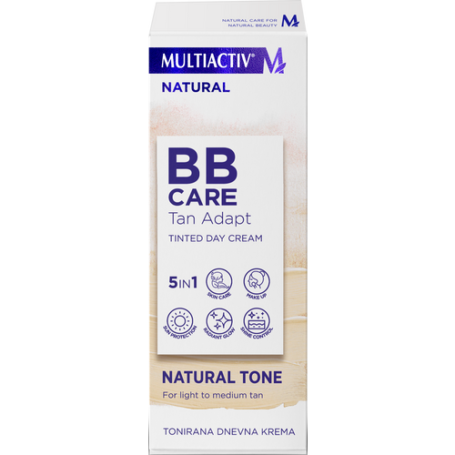 Multiactiv BB CARE tonirana dnevna krema Natural ton 50ml slika 1