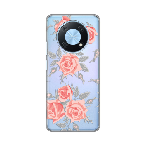 Torbica Silikonska Print Skin za Huawei Nova Y90 Elegant Roses slika 1