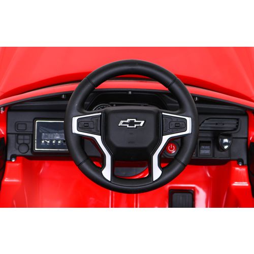 Licencirani auto na akumulator Chevrolet Tahoe - crveni slika 9