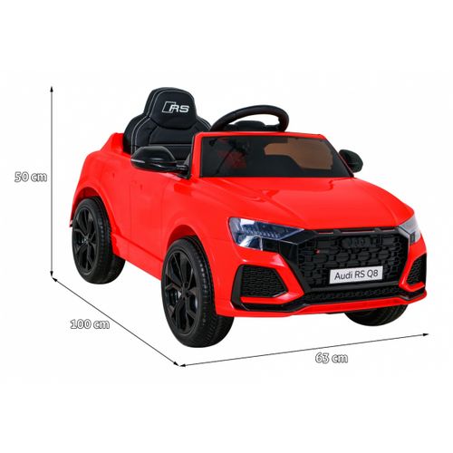 Licencirani auto na akumulator Audi RS Q8 - crveni slika 2