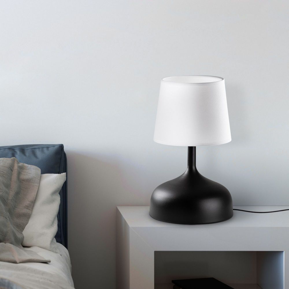 Bulbous - Crna i Bijela Stolna Lampa 15453 slika 3