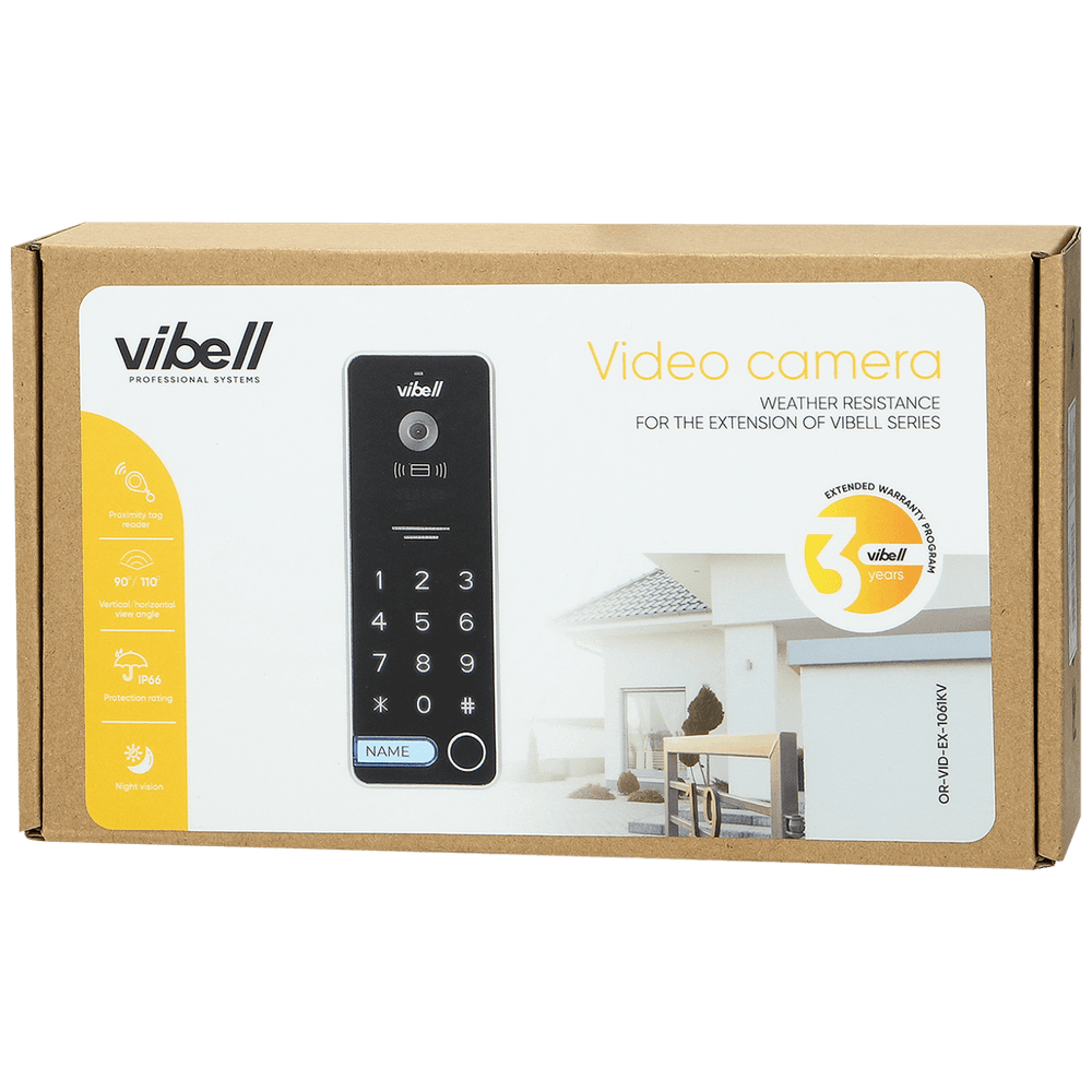 Vibell Video interfon, kamera, vanjska jedinica, Vibell series - OR-VID-EX-1061KV slika 2