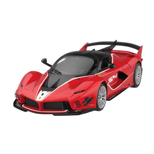 Licencirani auto na daljinsko upravljanje i sastavljanje Rastar  1:18 Ferrari FXXK EVO - crveni - 88 elemenata slika 4