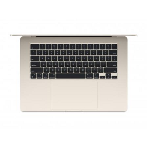 Laptop Apple MacBook Air 15.3", M2 10C GPU/8GB/512GB, Starlight, CRO KB, mqkv3cr/a slika 3