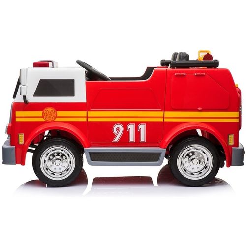 Vatrogasni kamion na akumulator Fireman - crveni slika 4