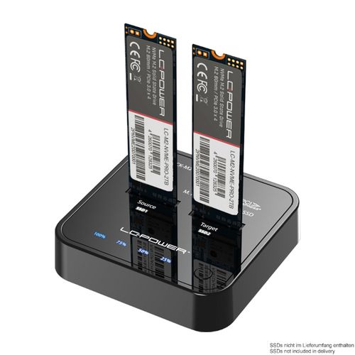 LC-Power dock 2x m.2 NvME LC-DOCK-M2-NVME slika 1