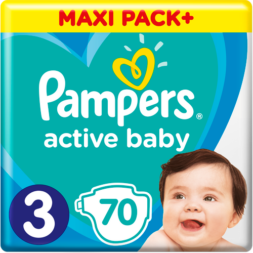 Pampers Active Baby Maxi Pack Plus slika 2