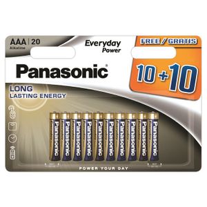 PANASONIC baterije LR03EPS/20BW 10+10F