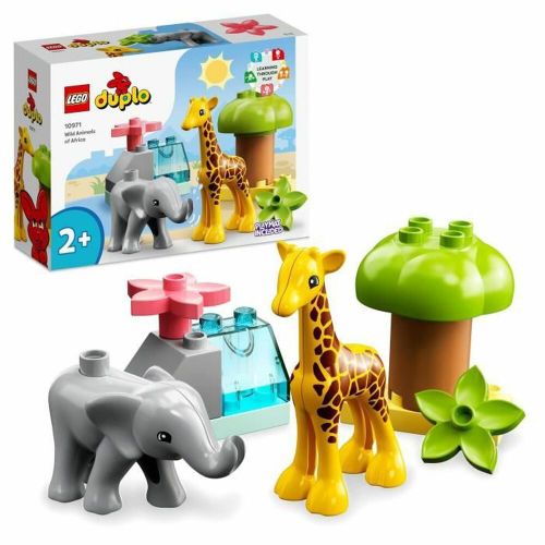 Playset Lego DUPLO African Wild Animals, 10 Dijelovi slika 1