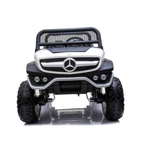 Licencirani auto na akumultor Mercedes Unimog 4x4 - bijeli slika 9