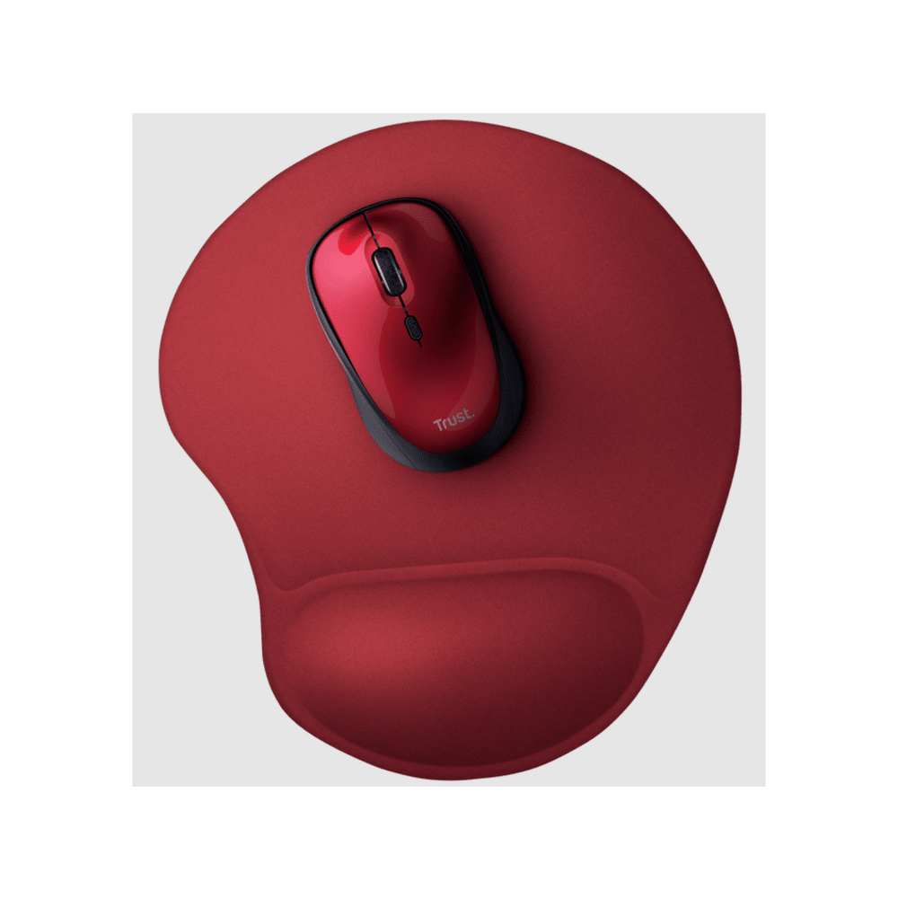 Trust Big-Foot podloga za miš,ergonomska, crvena boja slika 2