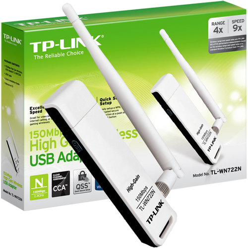 TP-LINK Wi-Fi mrežna kartica 150 Mbps - TL-WN722N slika 1