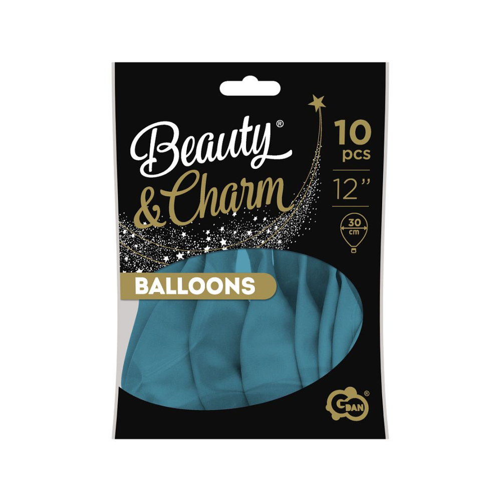 GoDan CB-1POB Balon Ocean Plavi 30 cm, 10 kom slika 3